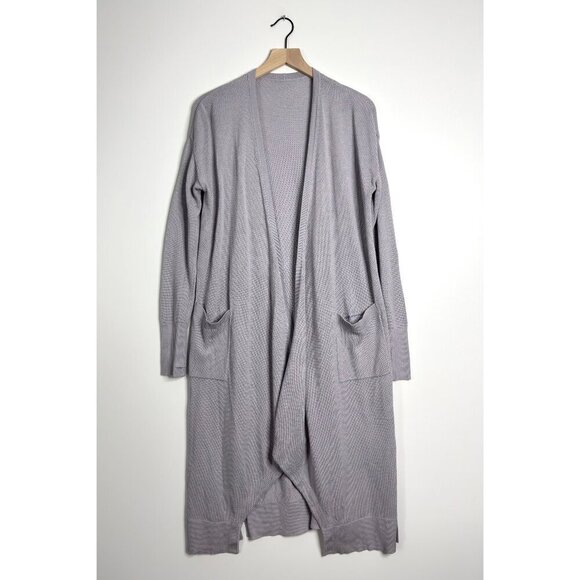 LULULEMON Lunar Lengths Wrap Sweater Iced Iris - Picture 1 of 9